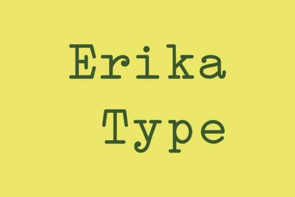 Download Erika Type - Premium Resources