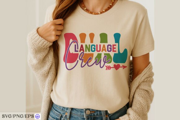 Download Dual Language Crew SVG Bilingual Teacher - Svg Collection