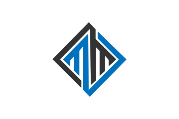 Download Abstract Letter M and MM Logotype - Type Collection