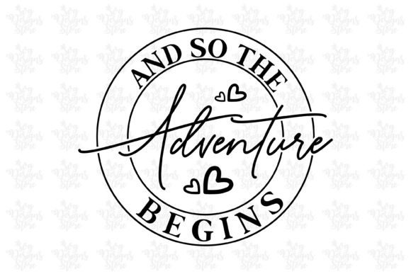 Download The Adventure Begins/Wedding SVG - Svg Collection