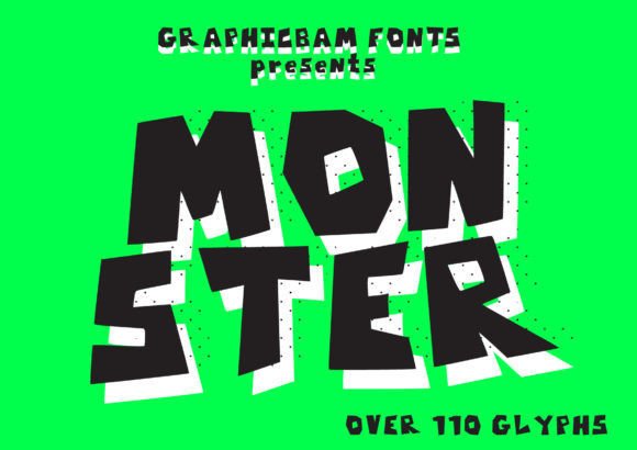 Download SVG Bold Font Bundle Monster - Svg Collection