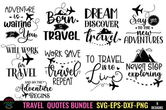Download Travel Quotes SVG Bundle I Travel SVG - Svg Collection