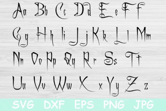 Download Letter Fonts Svg Script Vine Digitial. - Svg Collection